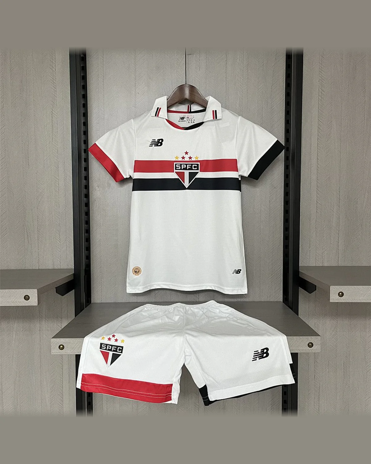 São Paulo 2024/25 Kids Sao Paulo Home football jersey