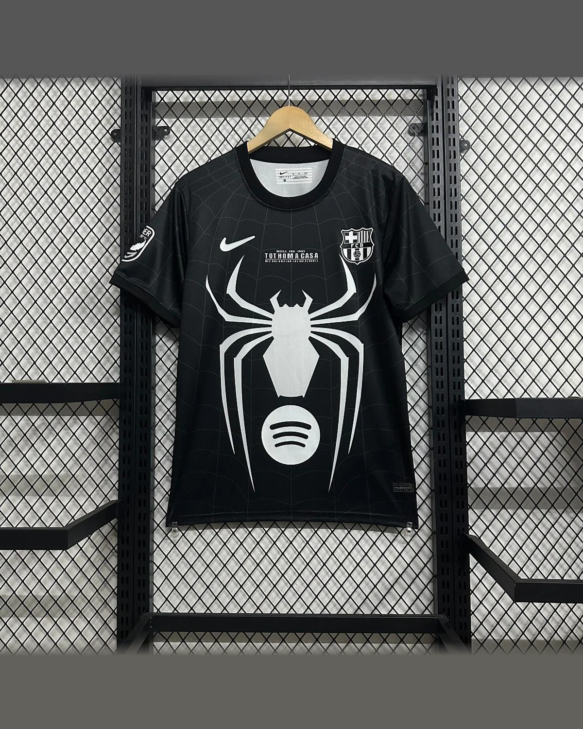 FC Barcelona FC Barcelona 2026/27 Barca Black Spider football jersey