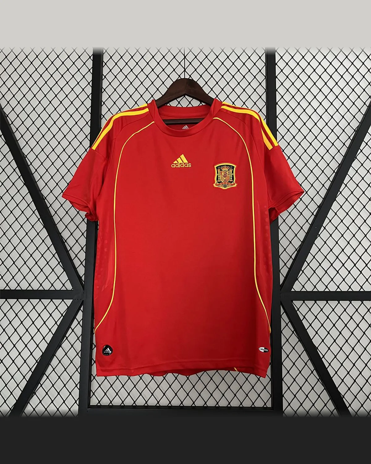Spain Retro 2008 Spain Home football jersey