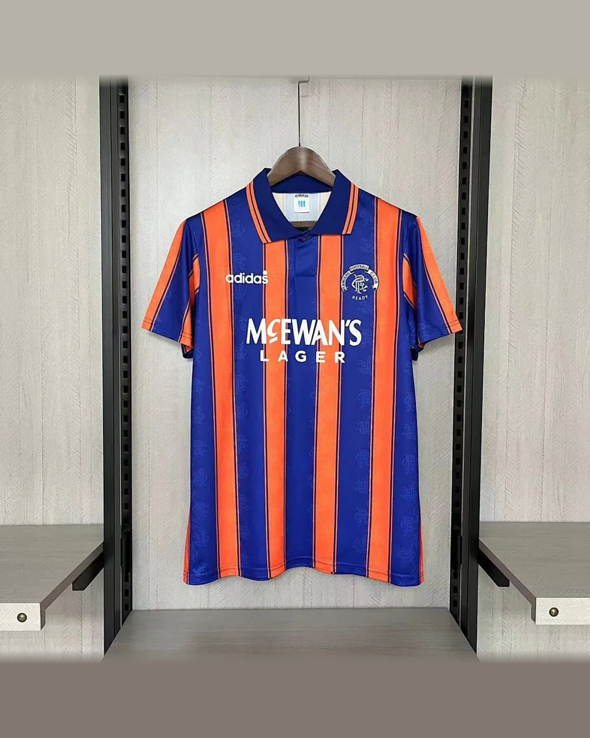 Rangers Retro 93-94 Rangers Away football jersey