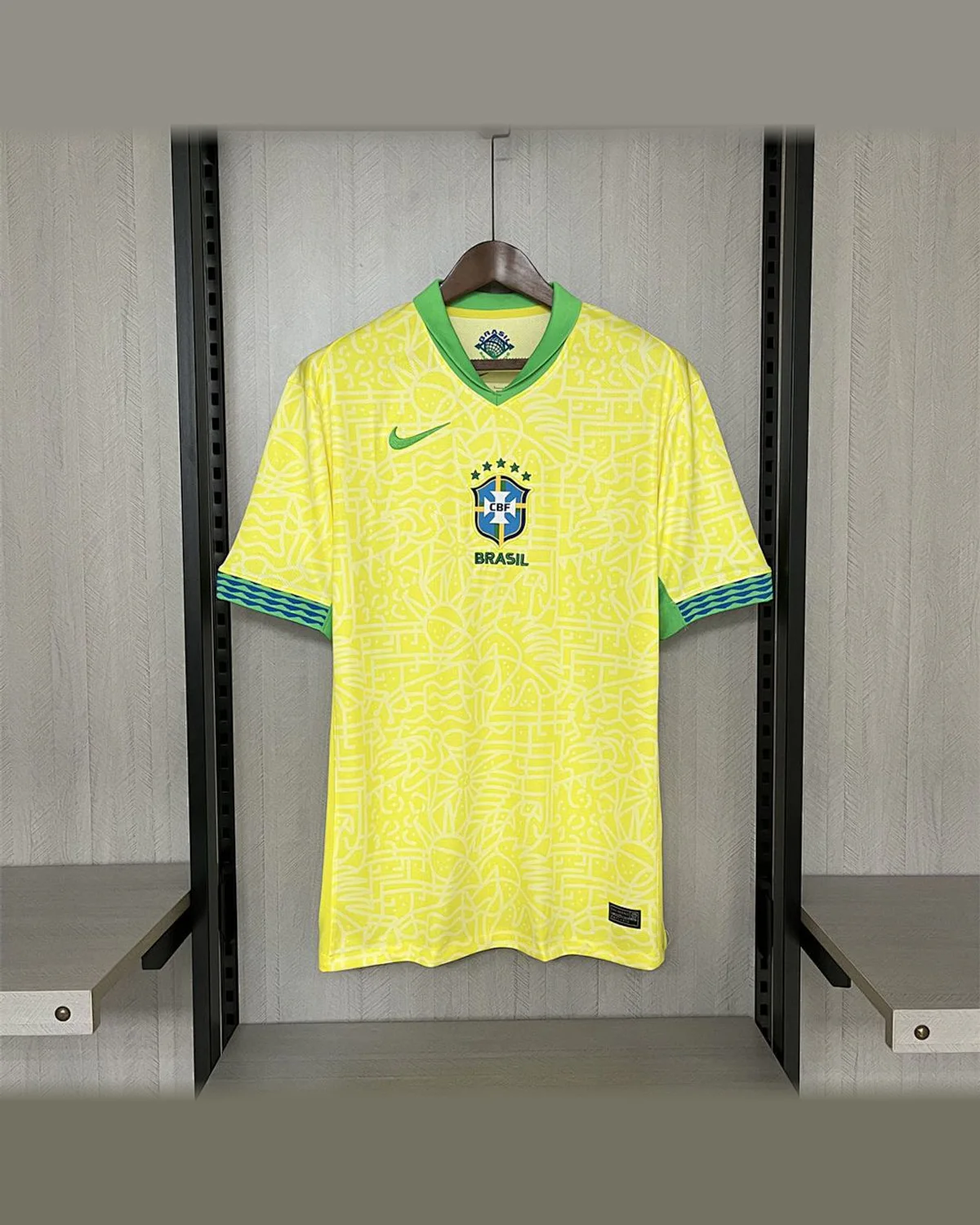 Brazil 2024/25 Brazil Home football jersey