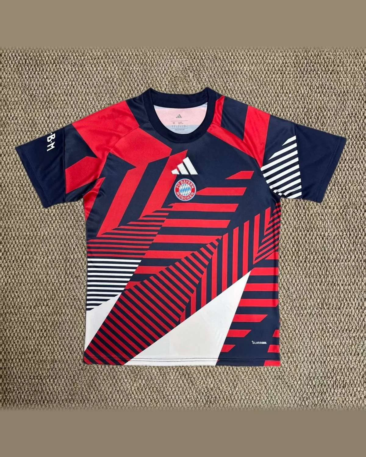 Bayern Munich Bayern Pre-Match Training Uniforms football jersey