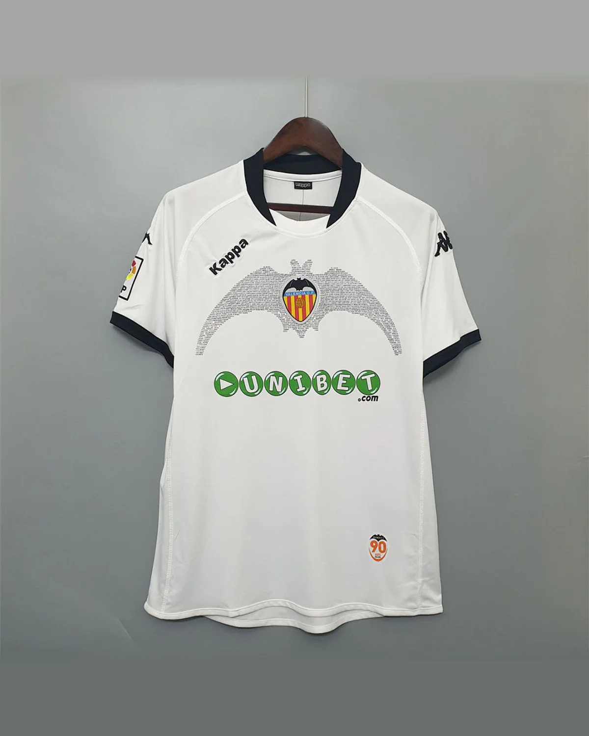 Valencia Retro 09/10 Shirt Valencia Home football jersey