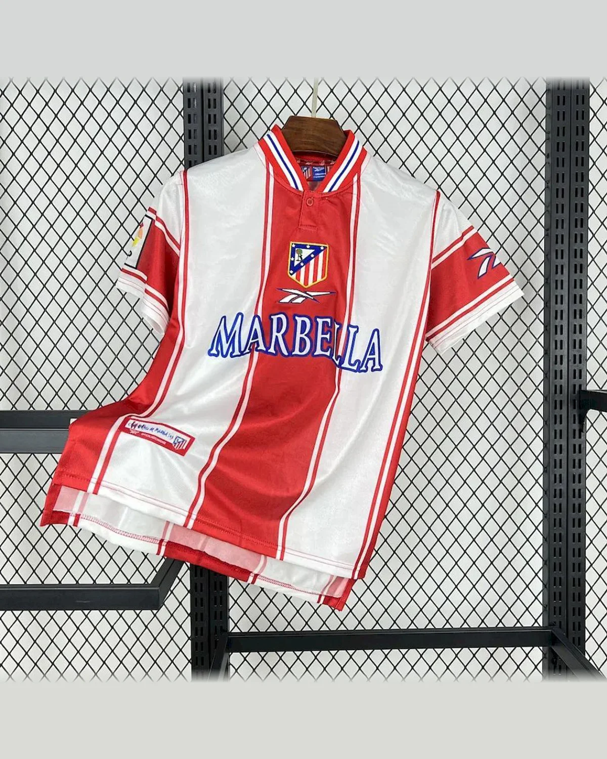 Atlético Madrid Retro 99/00 Atletico Madrid Home Jersey football jersey