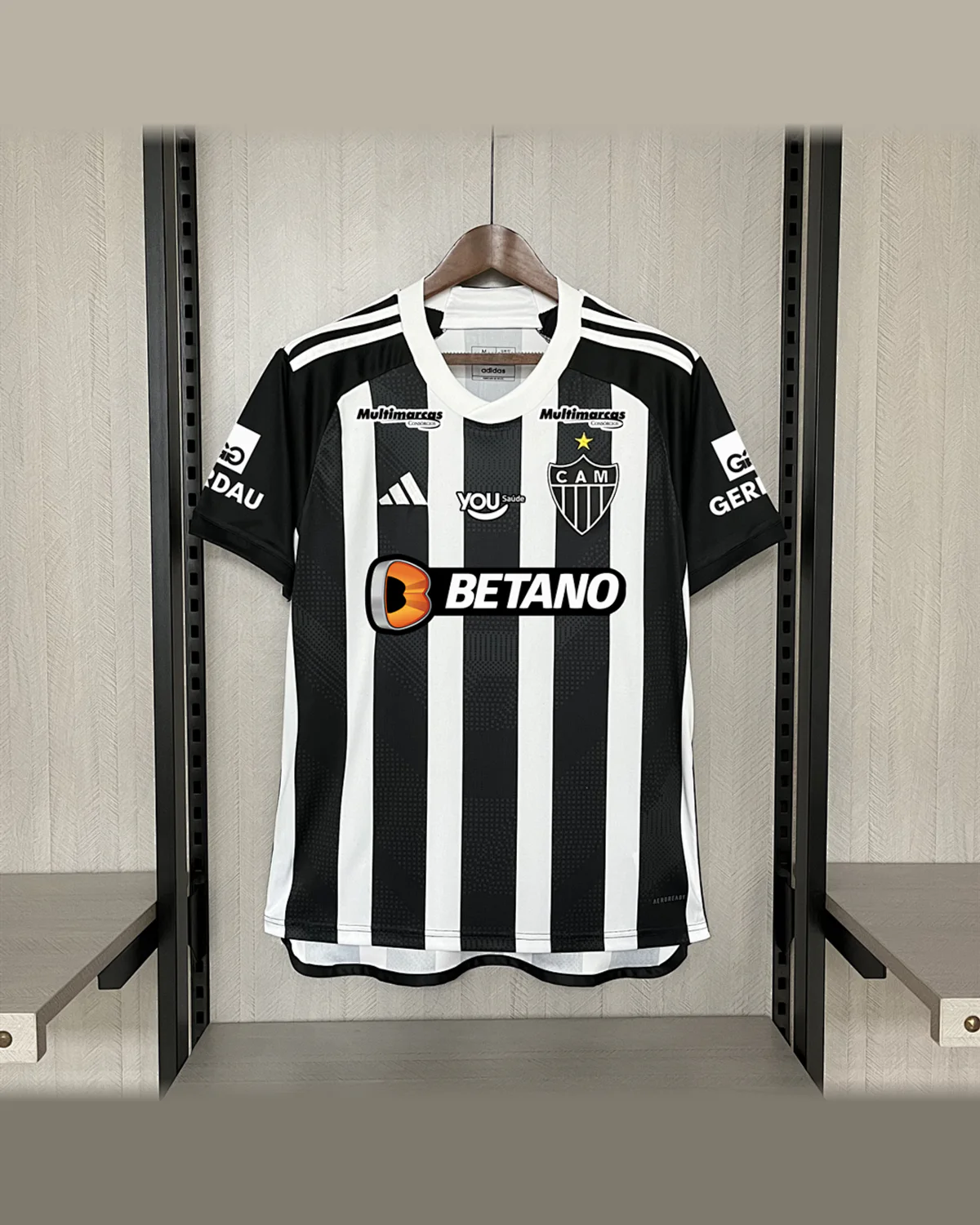 Atlético Mineiro 2024/25 Atlético Mineiro Home All Sponsors football jersey
