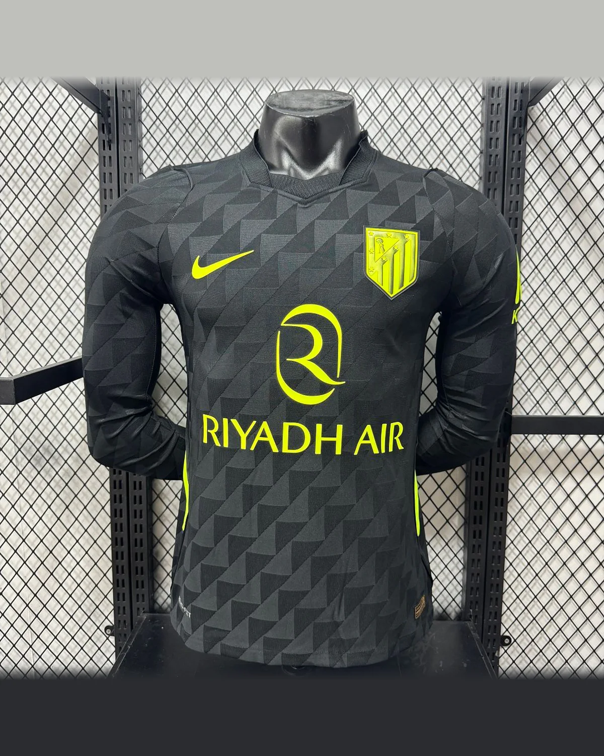 Atlético Madrid 2026/27 Atlético Madrid Away Long-Sleeve Jersey - Player Version football jersey