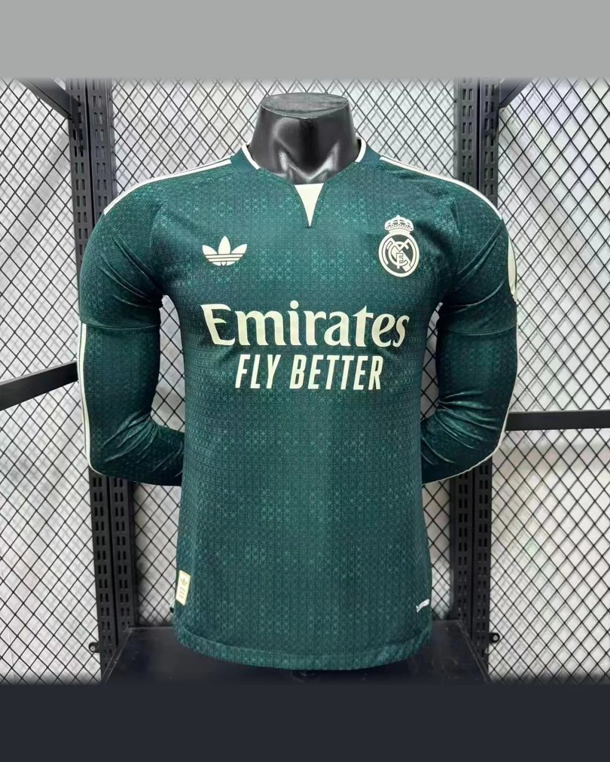 Real Madrid 2026/27 Real Madrid Away Long Sleeve - Player Version football jersey