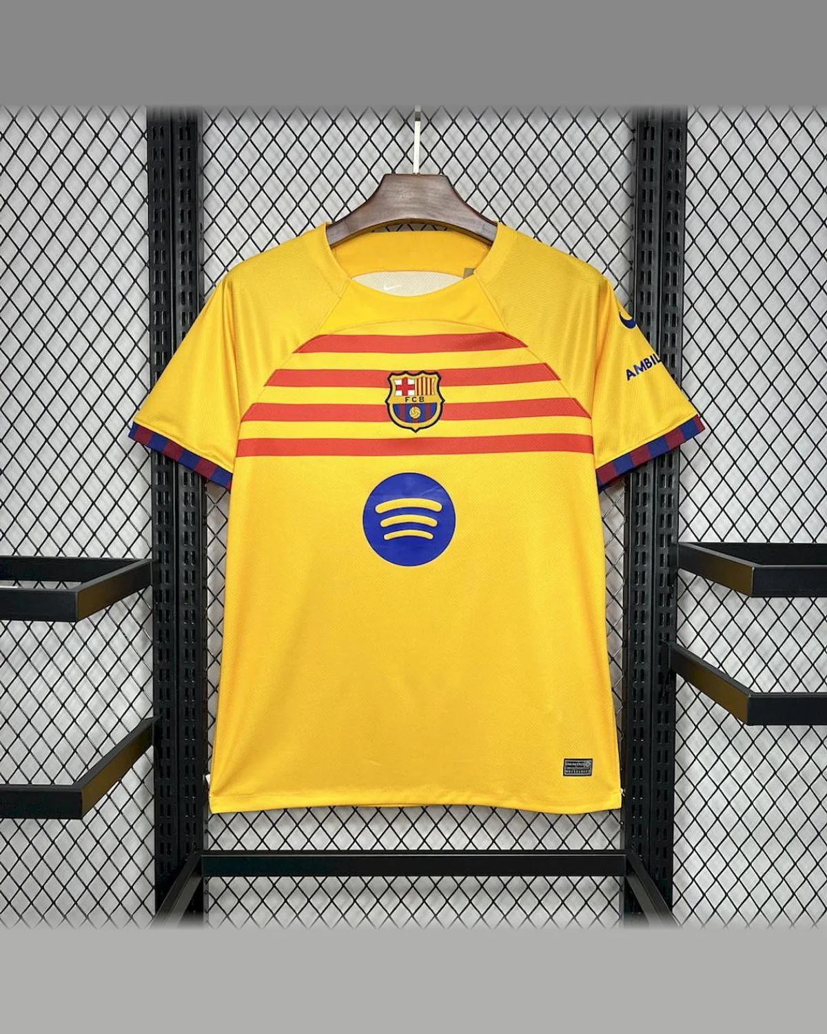 FC Barcelona Barcelona 2024/25 Yellow Jersey football jersey