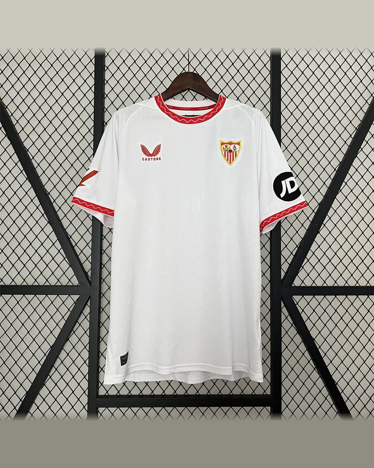 Sevilla 2024/25 Sevilla FC Home Jersey football jersey