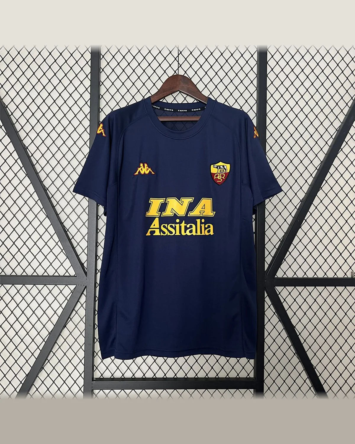 AS Roma Retro 00/01 Roma Third Away football jersey