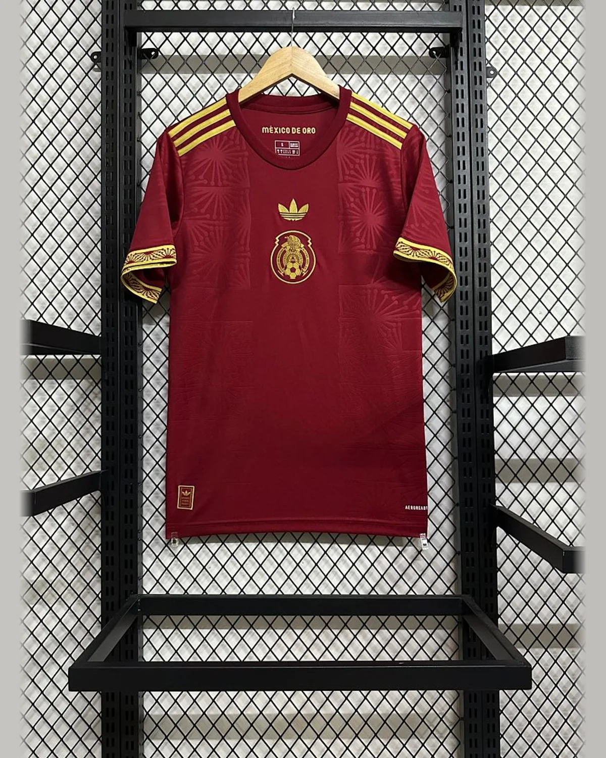 Mexico 2025/26 Mexico Gold Cup Date Red football jersey