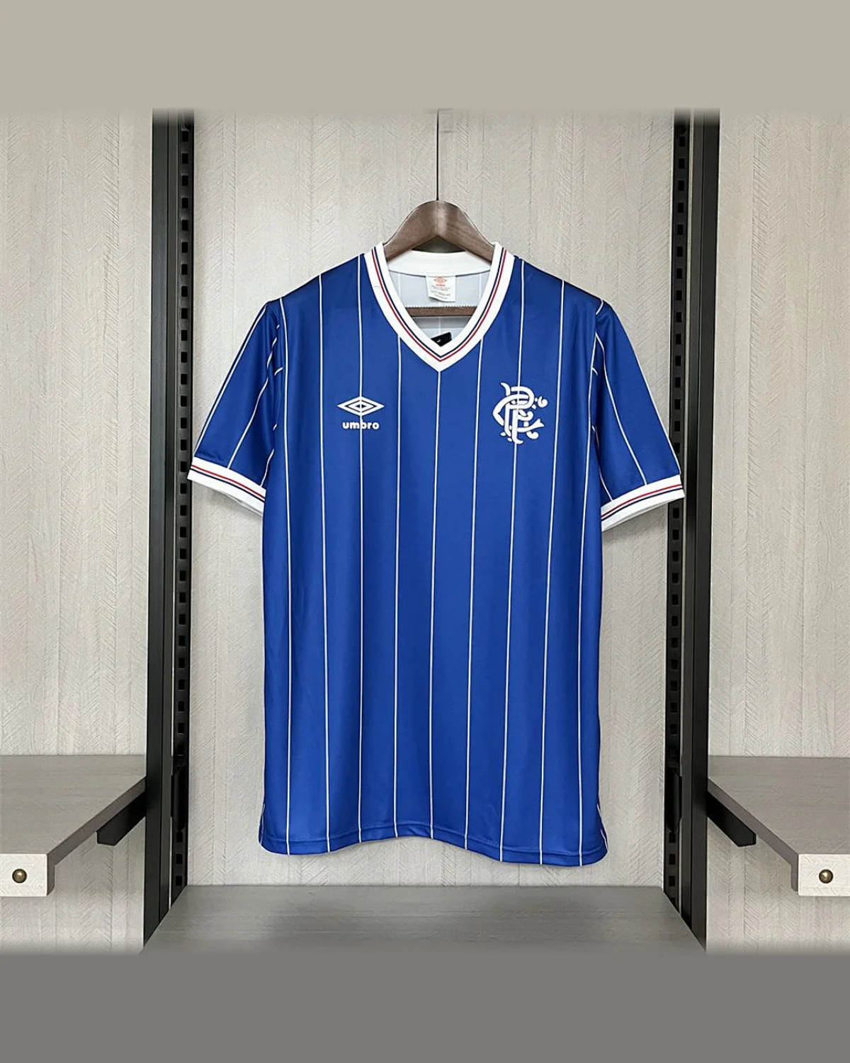 Rangers Retro 82/83 Rangers Home football jersey