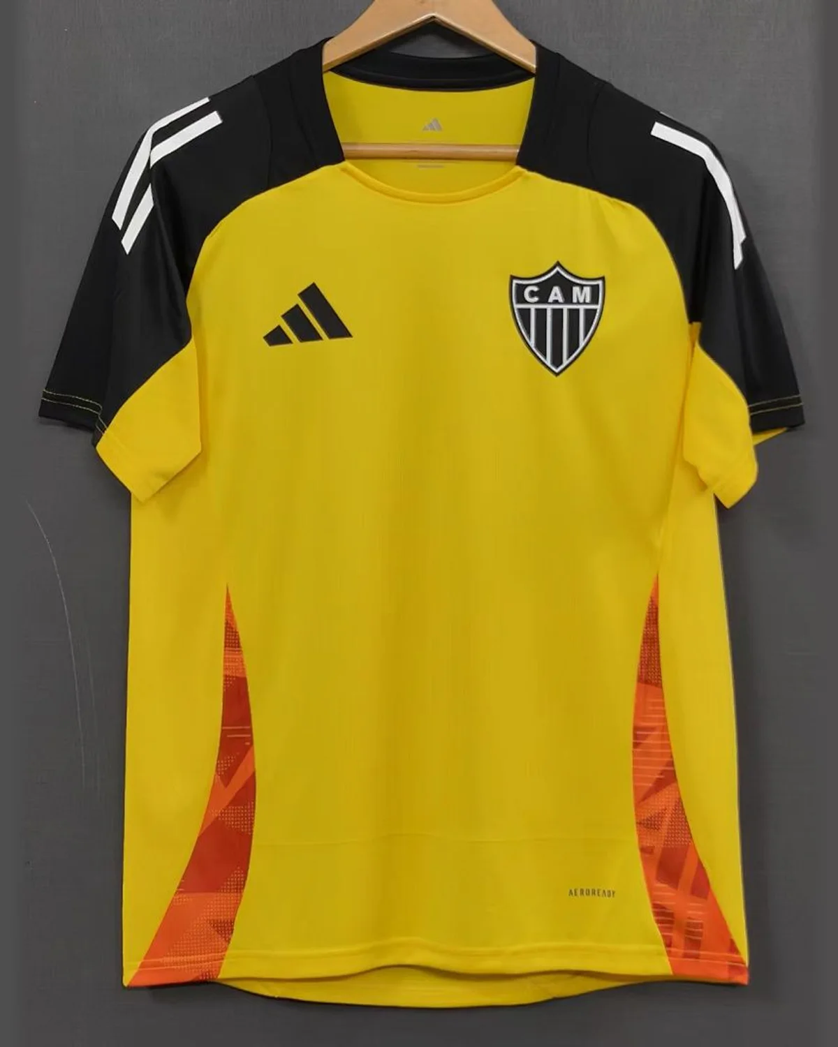 Atlético Mineiro 2025/26 Atlético Mineiro Yellow Training Uniform football jersey