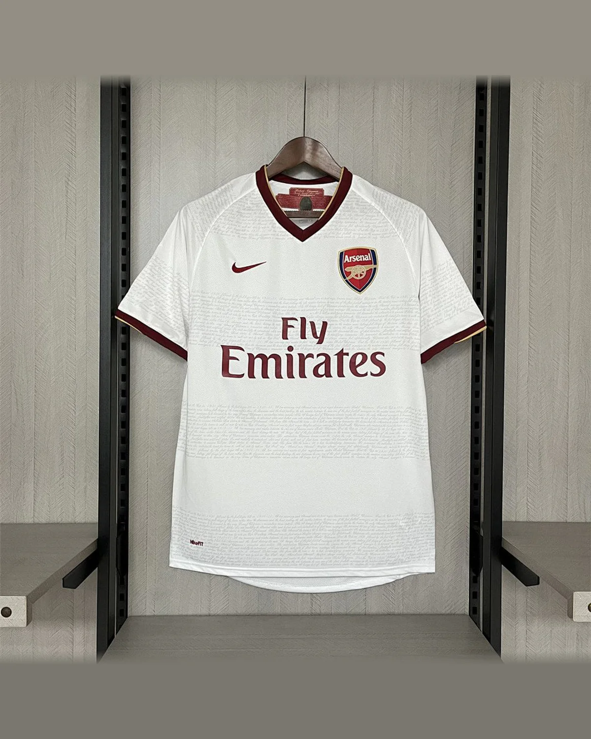 Arsenal Retro 07/08 Arsenal Away football jersey