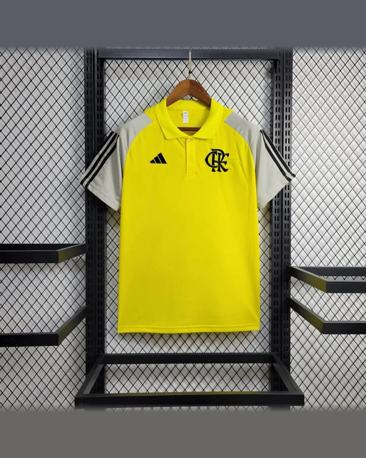 Flamengo 2024/25 Flamengo Yellow Polo football jersey