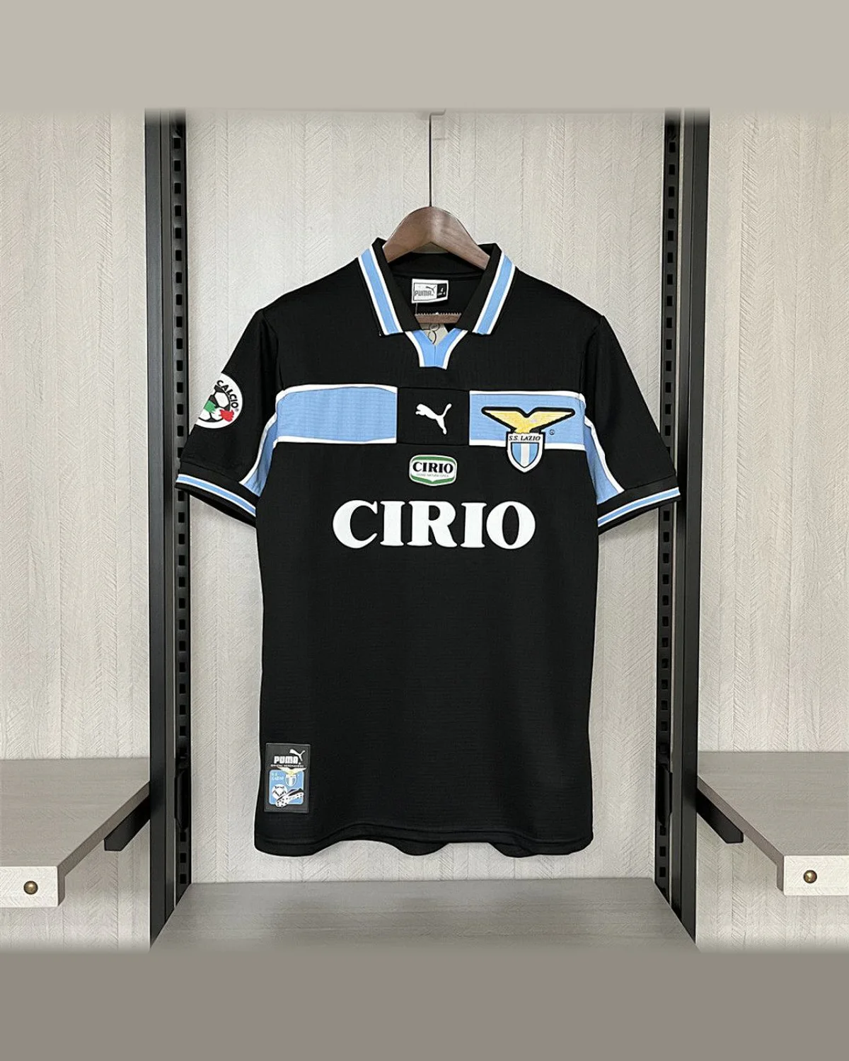 Lazio Retro 1998/99 Lazio Away football jersey