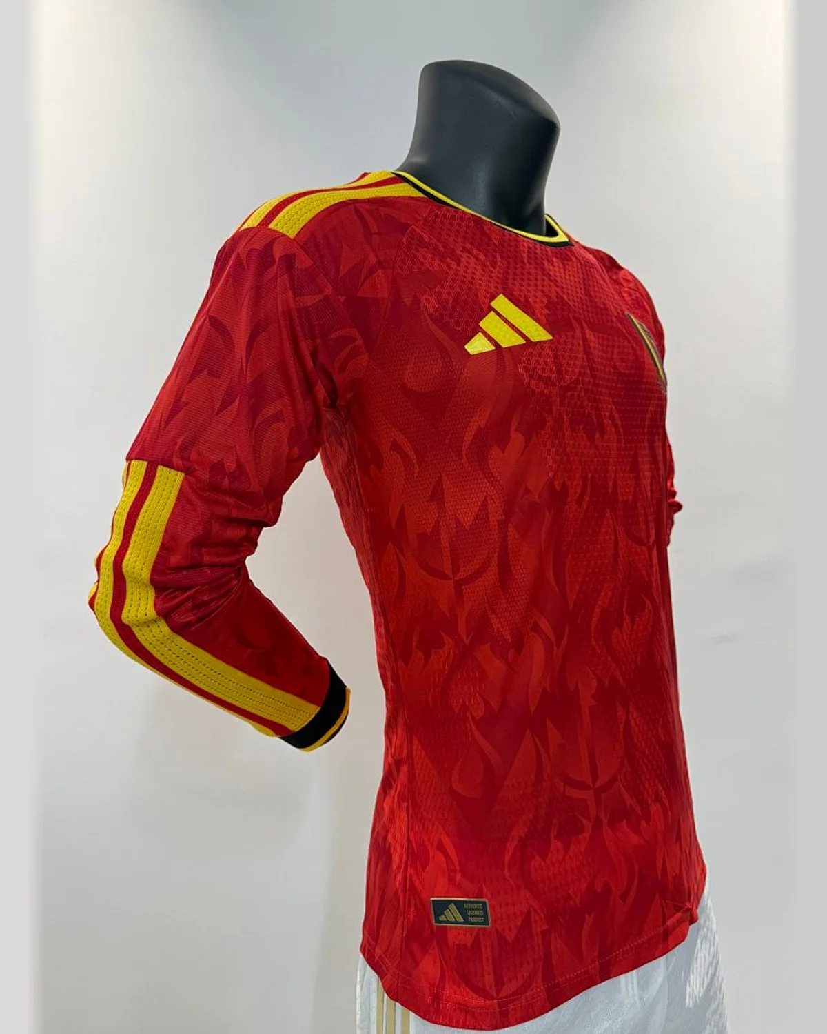 Belgium 2026/27 Belgium Home - Long Sleeve - Player Version football jersey