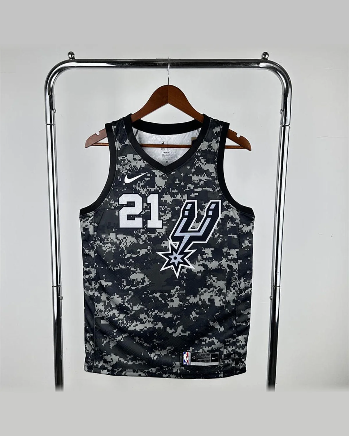 Tottenham Hotspur Tottenham Hotspur San Antonio Spurs V-Neck Camouflage Jersey DUNCAN#21 football jersey