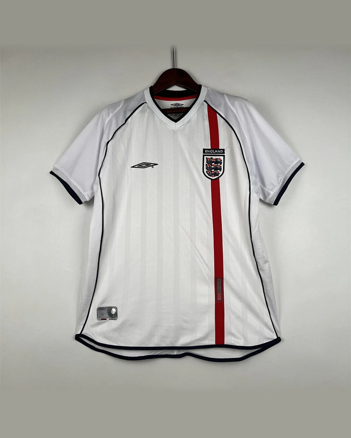 England Retro 2002 England Home football jersey