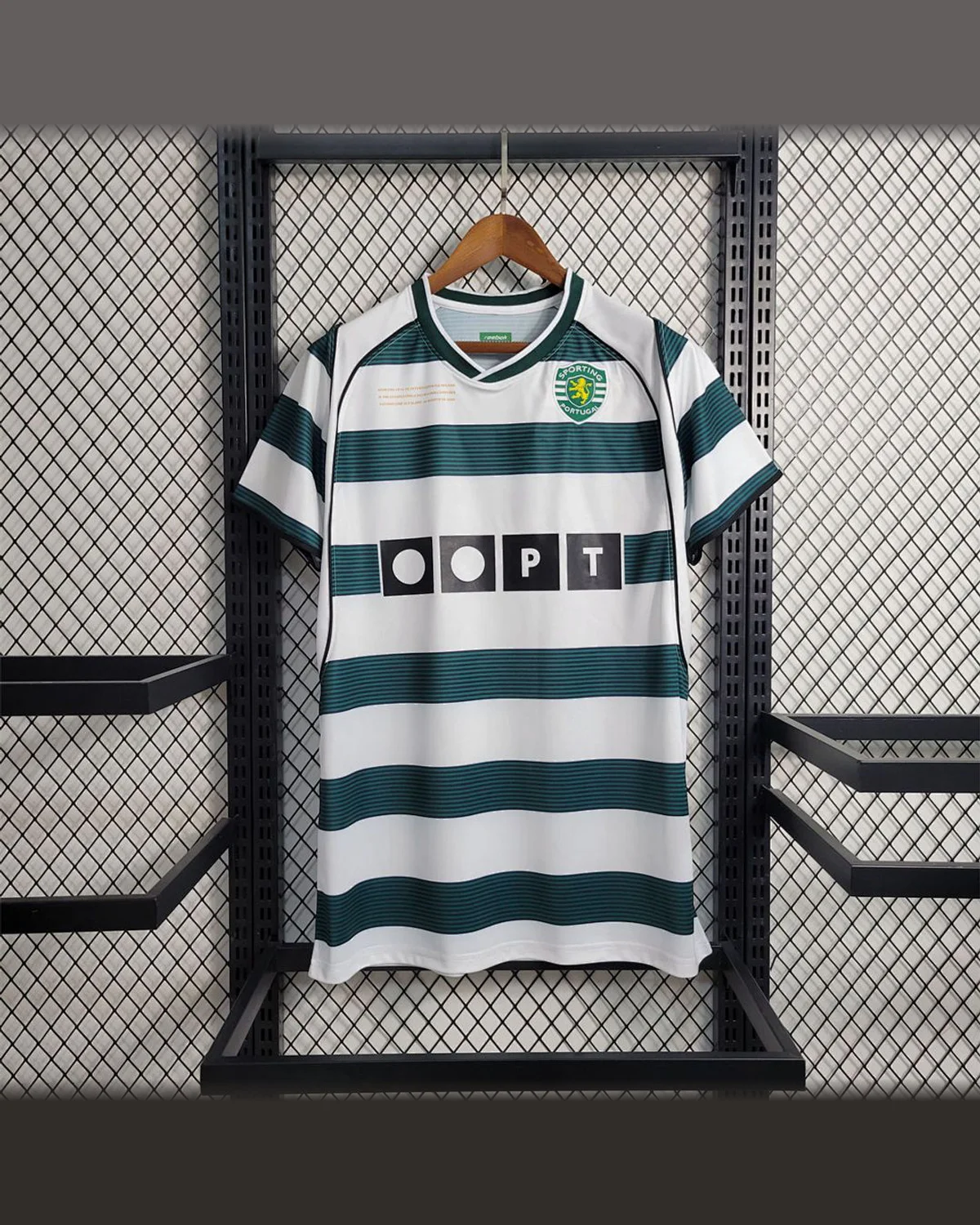 Sporting CP Retro 01/03 Sporting Lisbon Portugal Home XXL8 football jersey