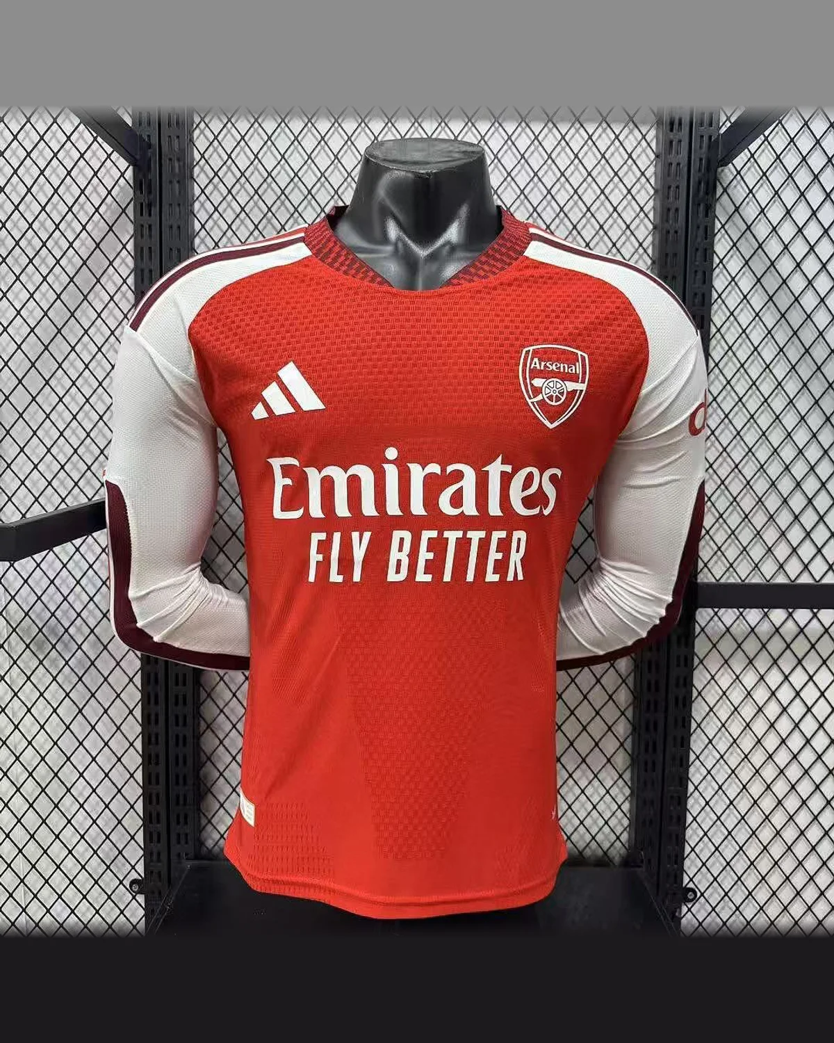 Arsenal 2026/27 Arsenal Home Long-Sleeve Jersey - Player Version football jersey