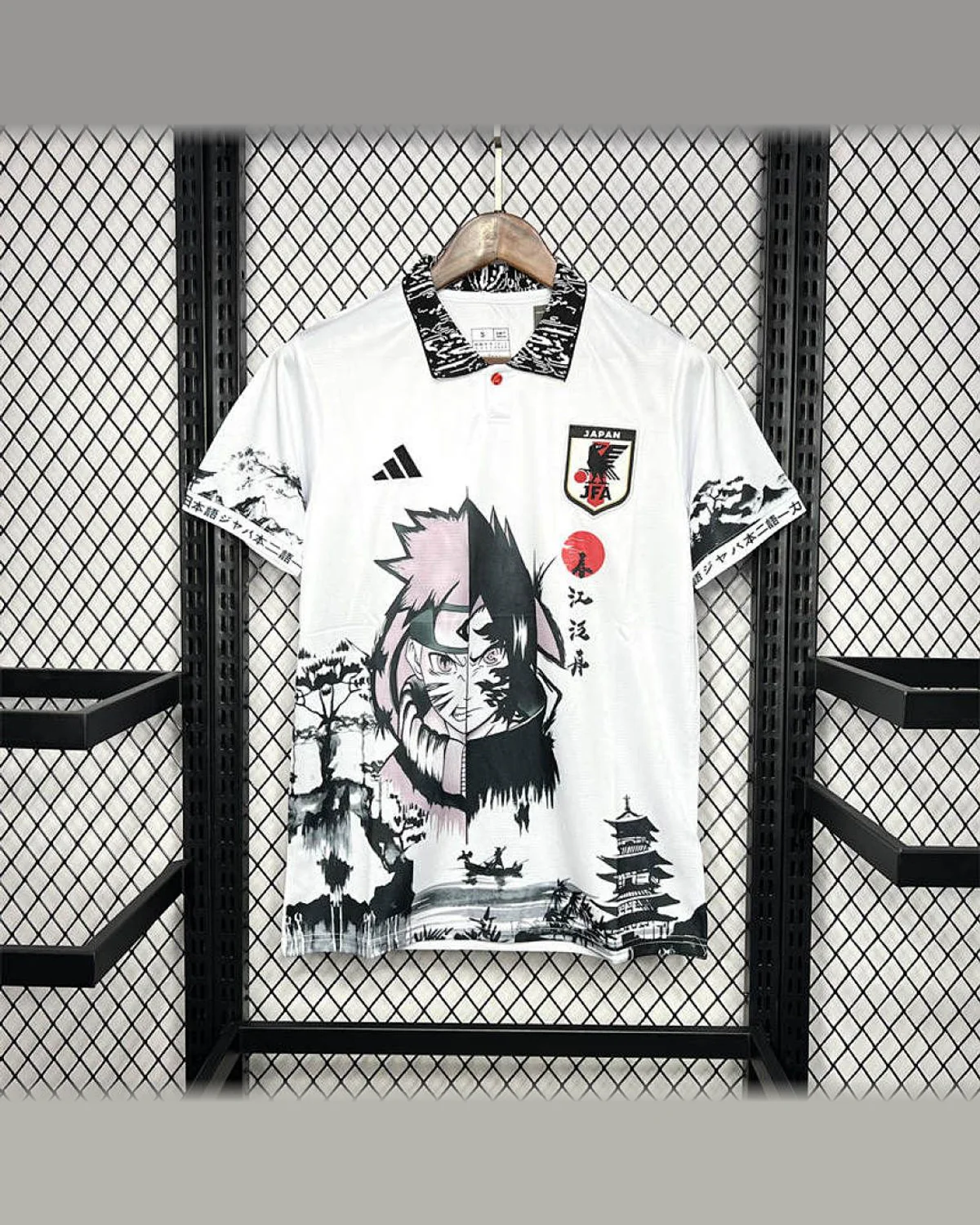 Japan Japan 2024/25 Uzumaki Naruto&Uchiha Sasuke Jersey football jersey