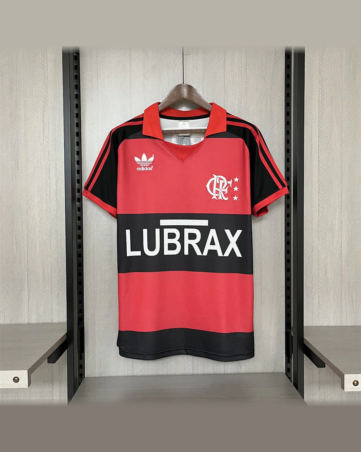 Flamengo Retro 1986 Flamengo Home football jersey