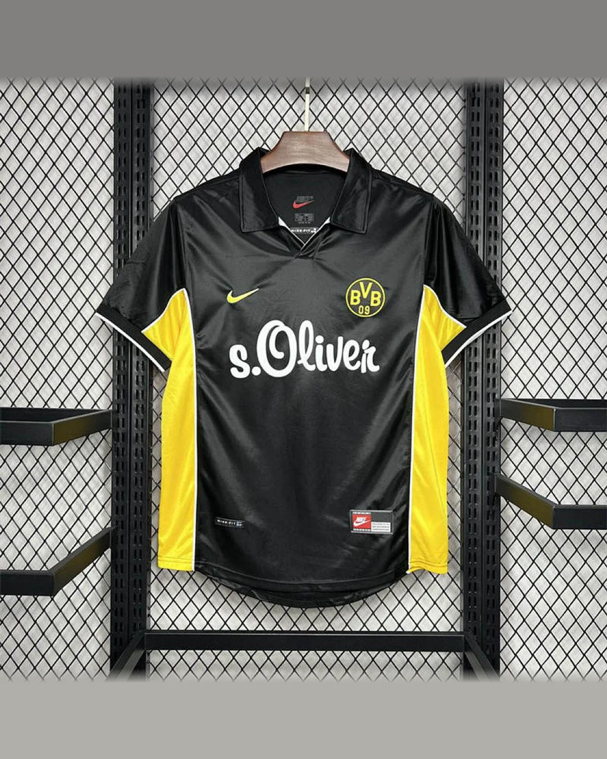 Borussia Dortmund Borussia Dortmund 1998/00 Away Retro Jersey football jersey