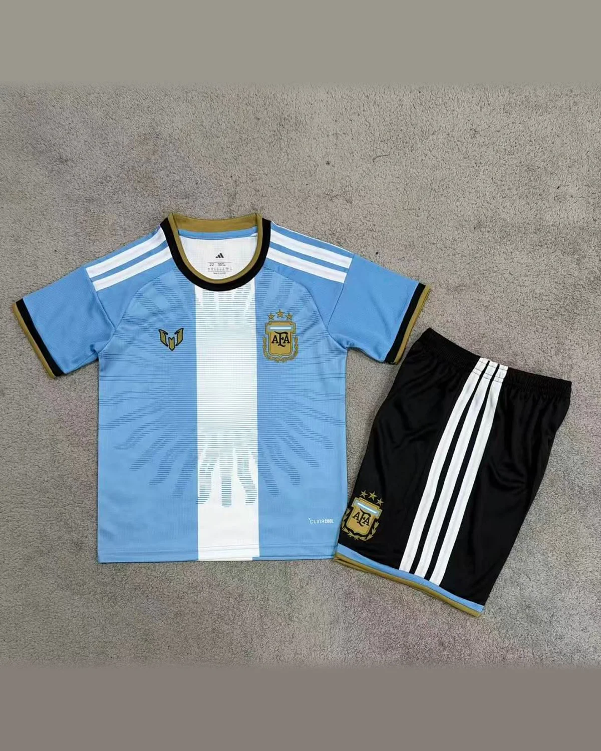 Argentina Argentina Messi Farewell Edition Kids football jersey