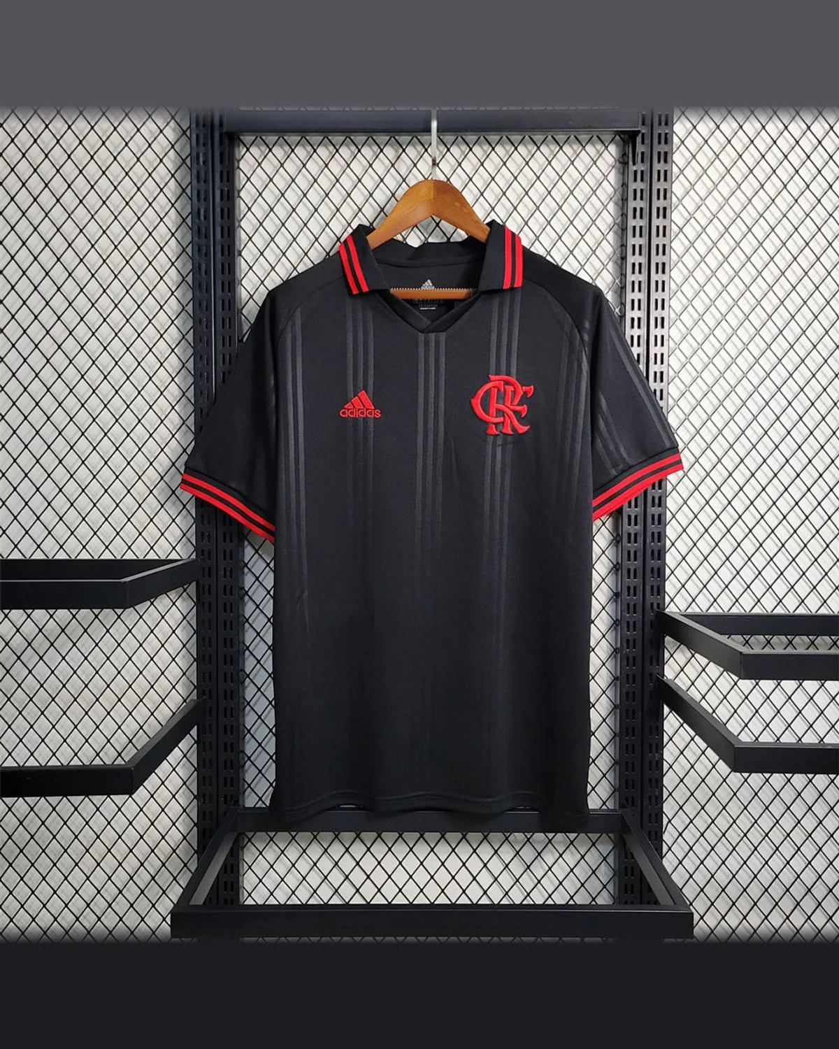 Flamengo 19/20 Flamengo Black football jersey