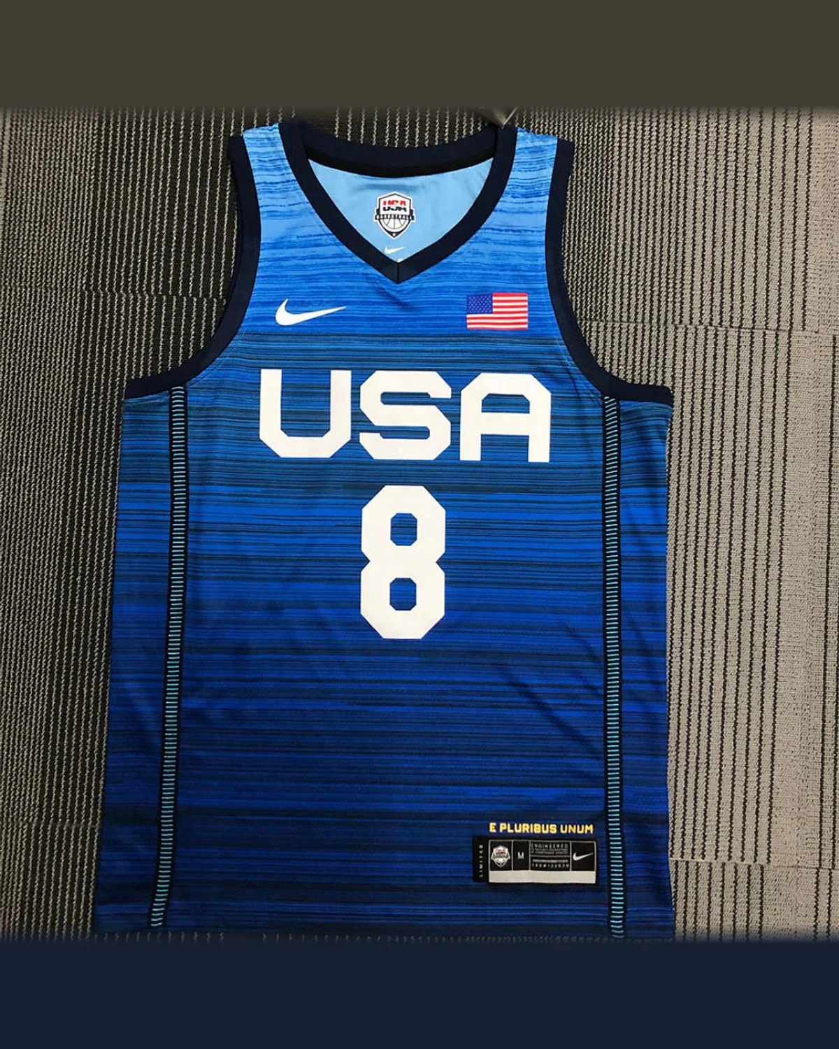 USA USA National Blue Jersey MIDDLETON#8 football jersey