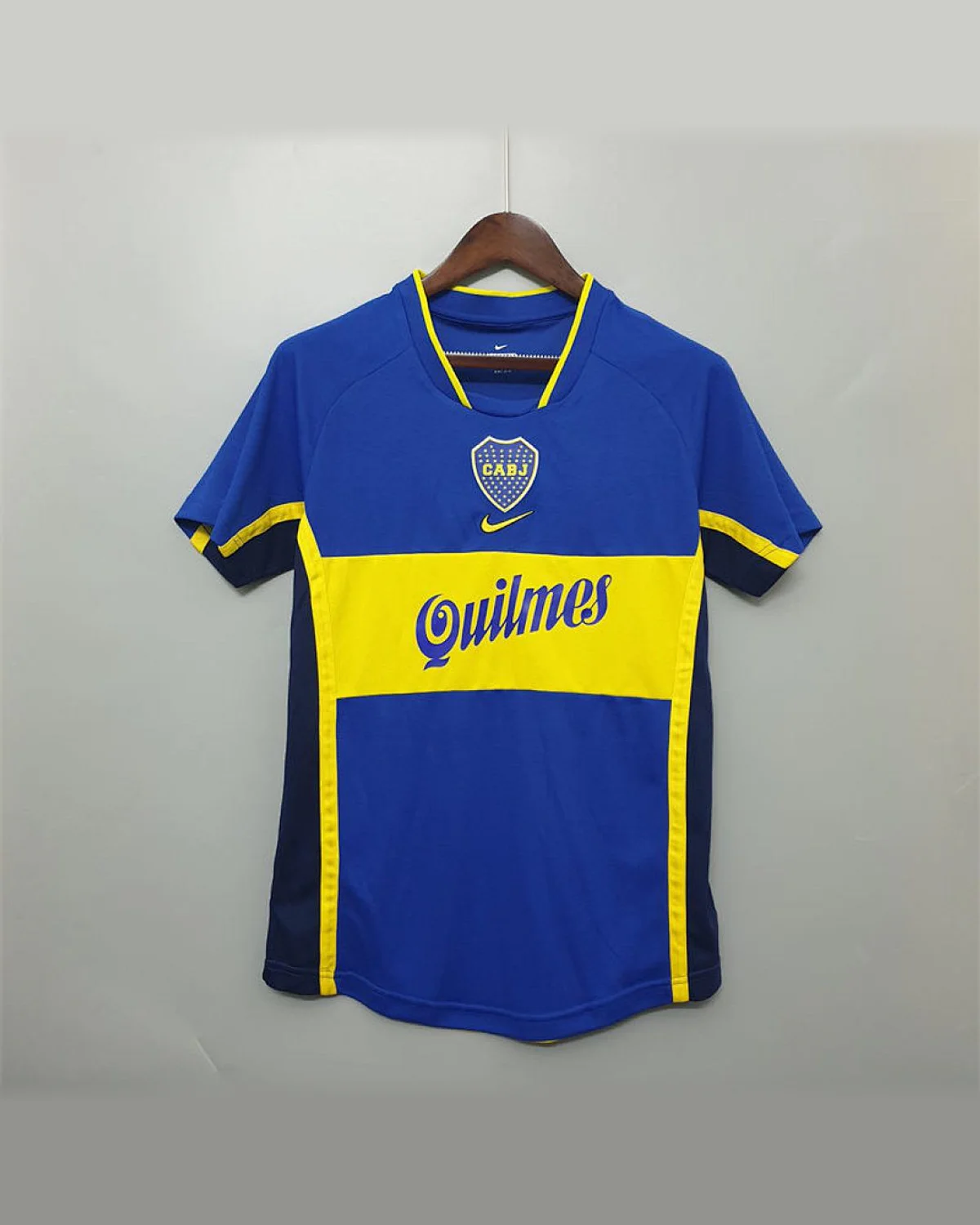 Boca Juniors Boca Juniors 2001 Retro Shirt Home Kids football jersey