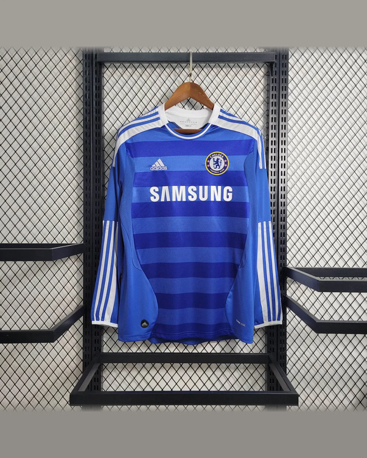 Chelsea Retro 11/12 Chelsea Home Long Sleeve football jersey