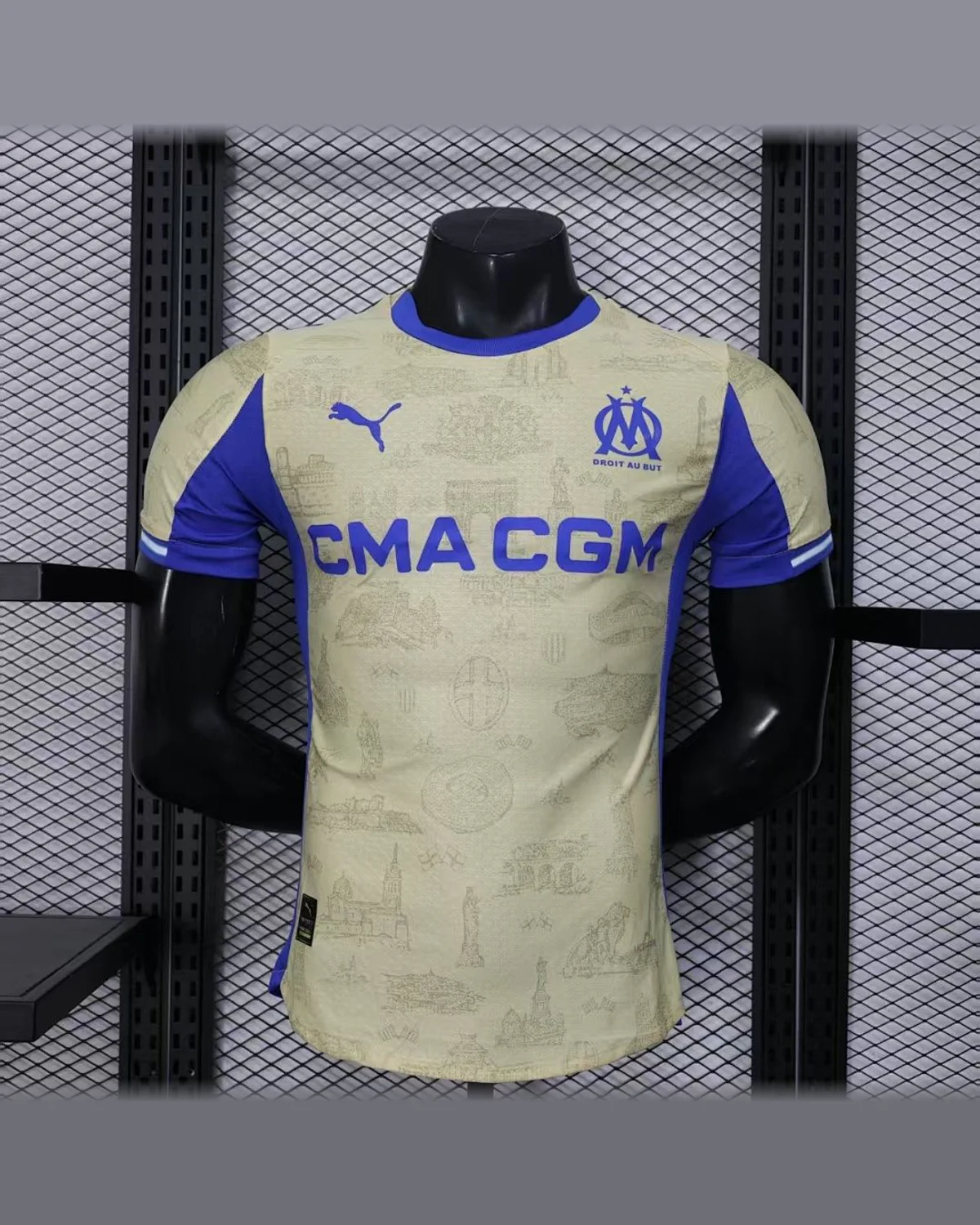 Olympique Marseille 2026/27 Marseille II Away - Player Version football jersey