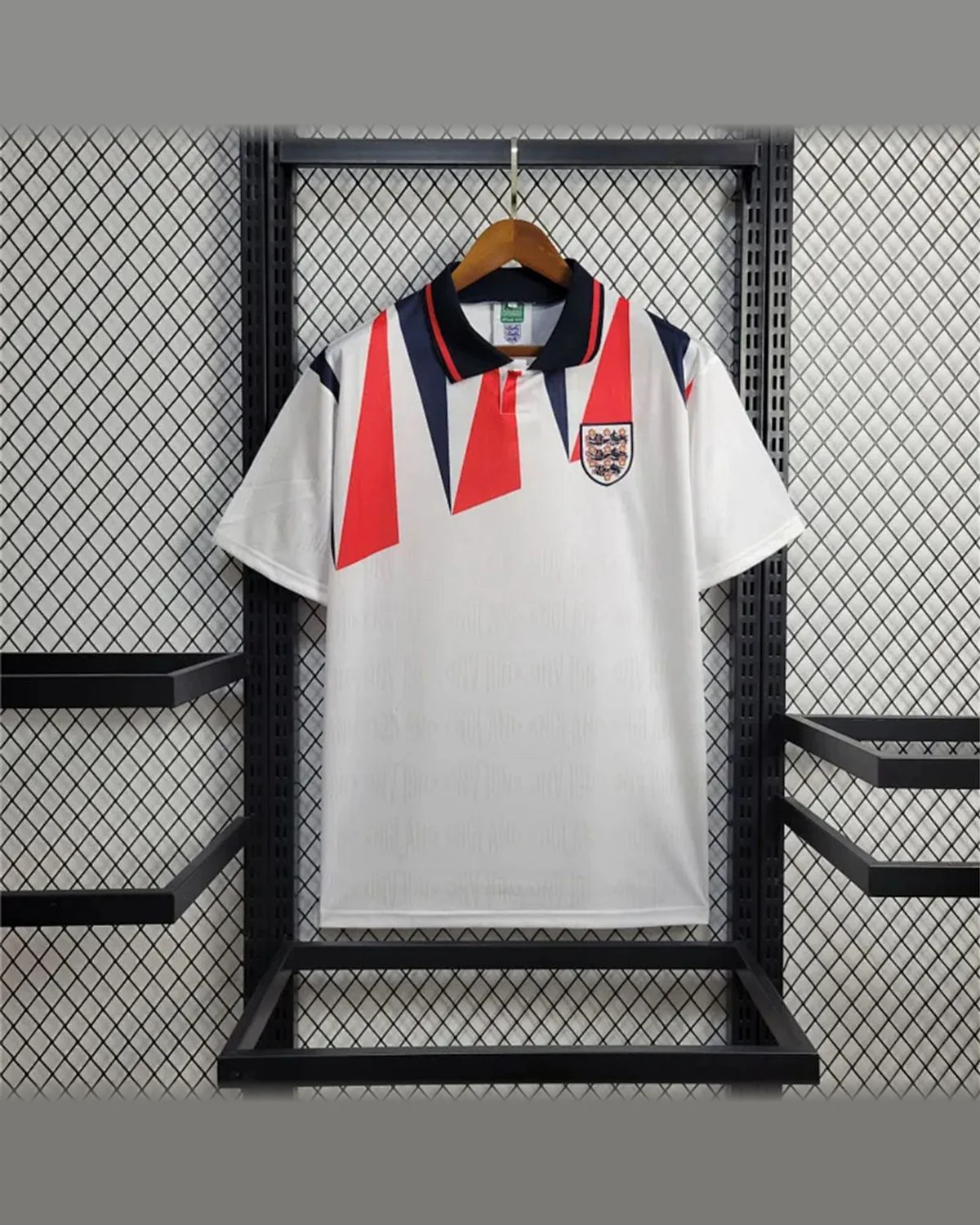 England Retro 1992 England Home football jersey