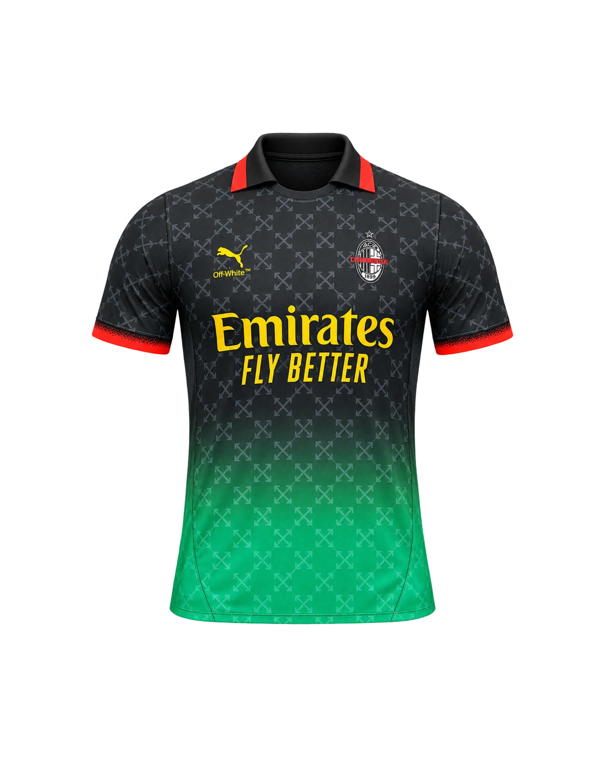 AC Milan AC Milan Special Edition Black - Player Version football jersey